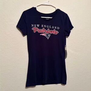 NFL New England Patriots Navy Blue Short Sleeve Tee